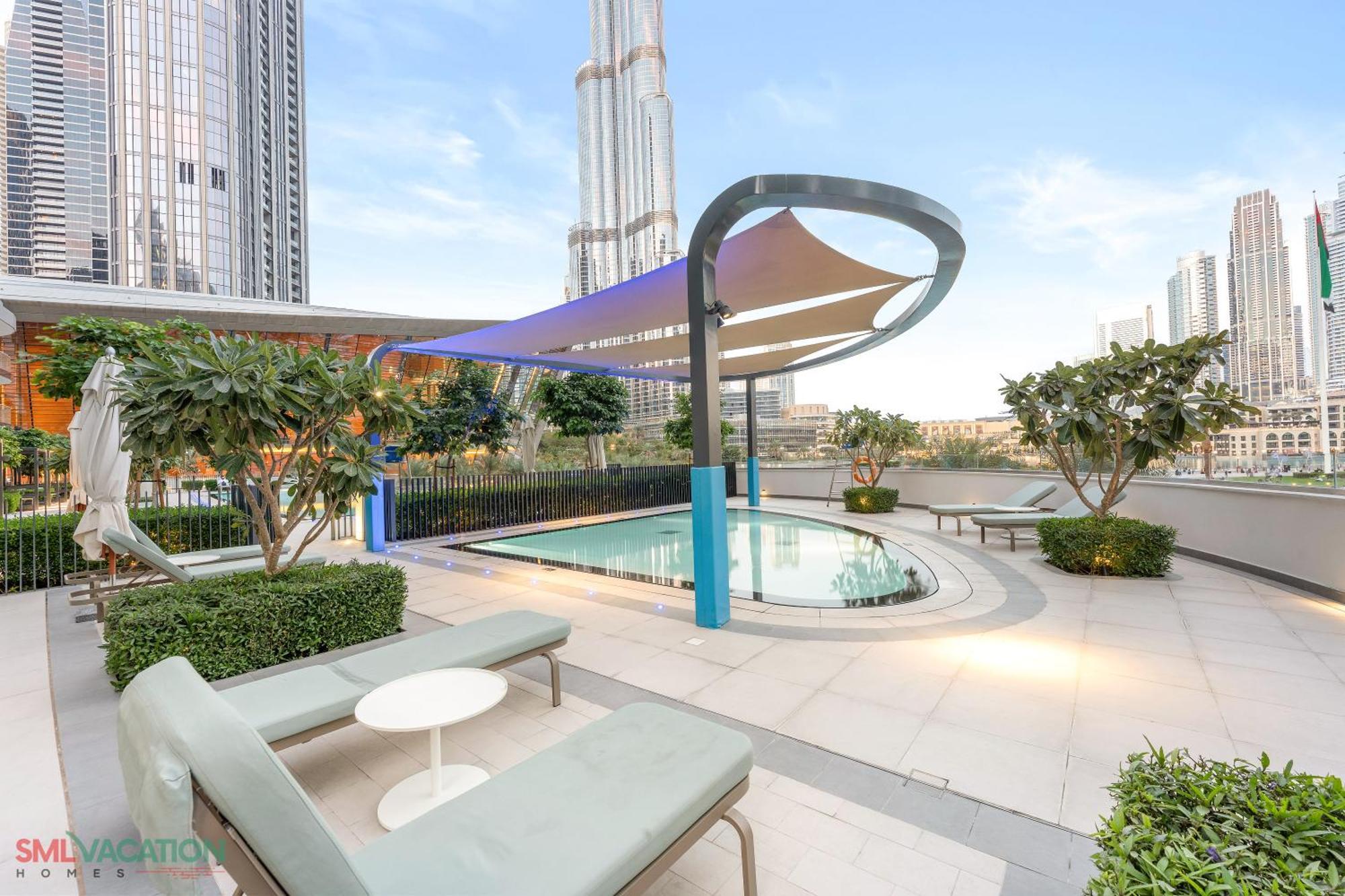 Sml Vacation Homes - Sky High Apartments With Burj Khalifa And Dubai Fountain Views At Grande Signature, Downtown Dubai Exterior photo
